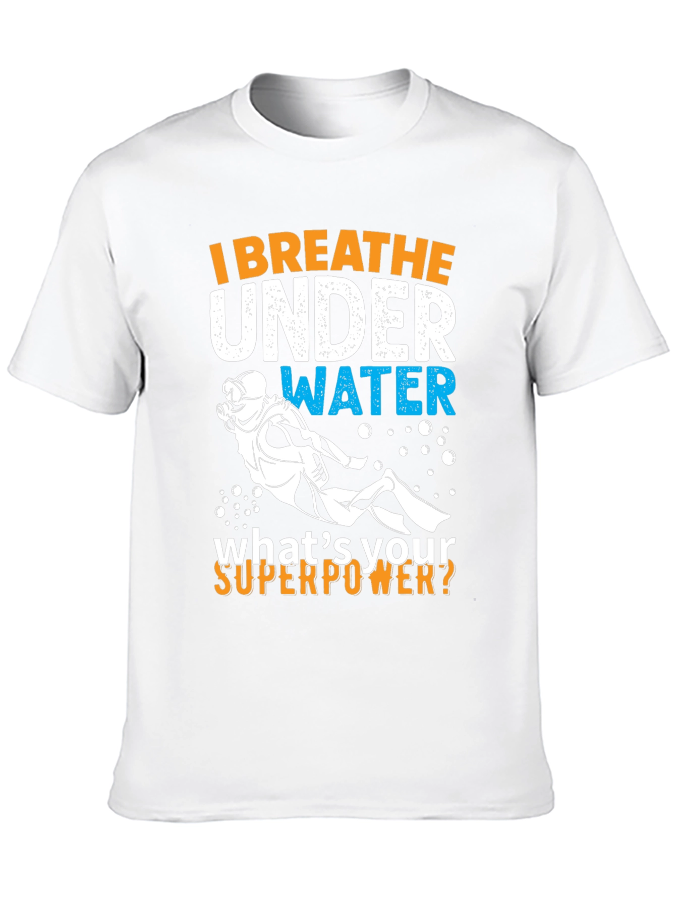 Scuba Diving Superpower Graphic T-Shirt