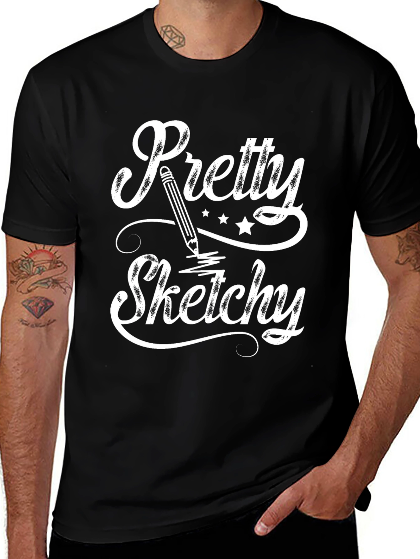 Pretty Sketchy Graphic Tee