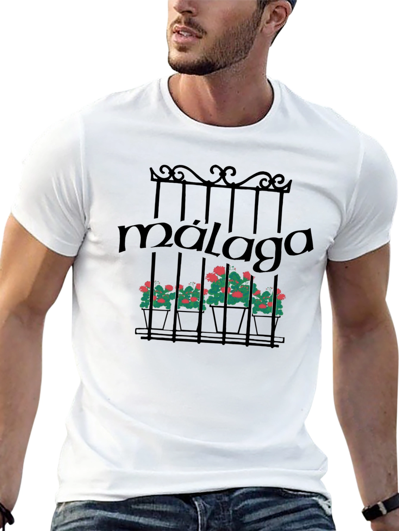 Málaga T-Shirt - Unique Design