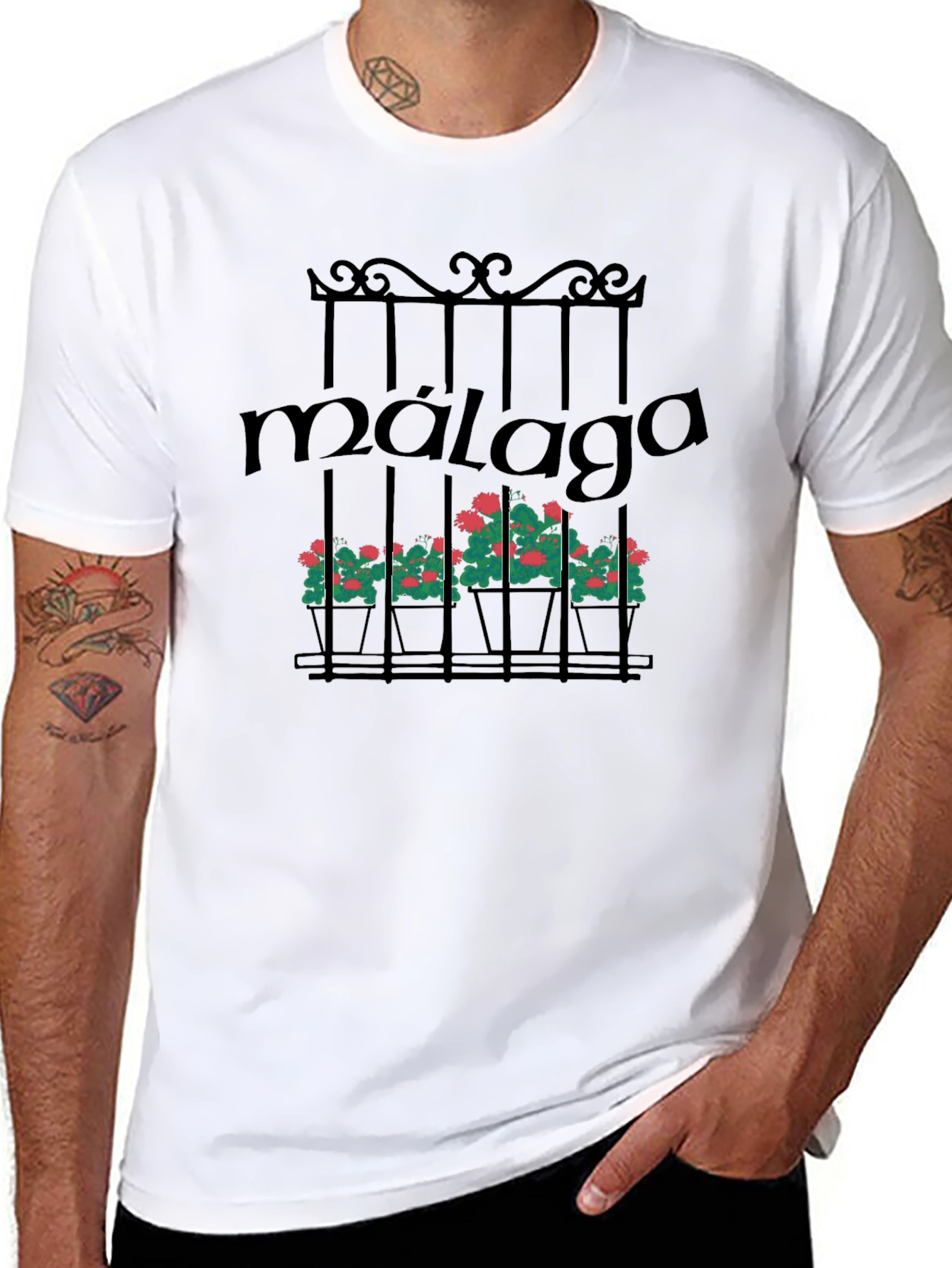 Málaga T-Shirt - Unique Design