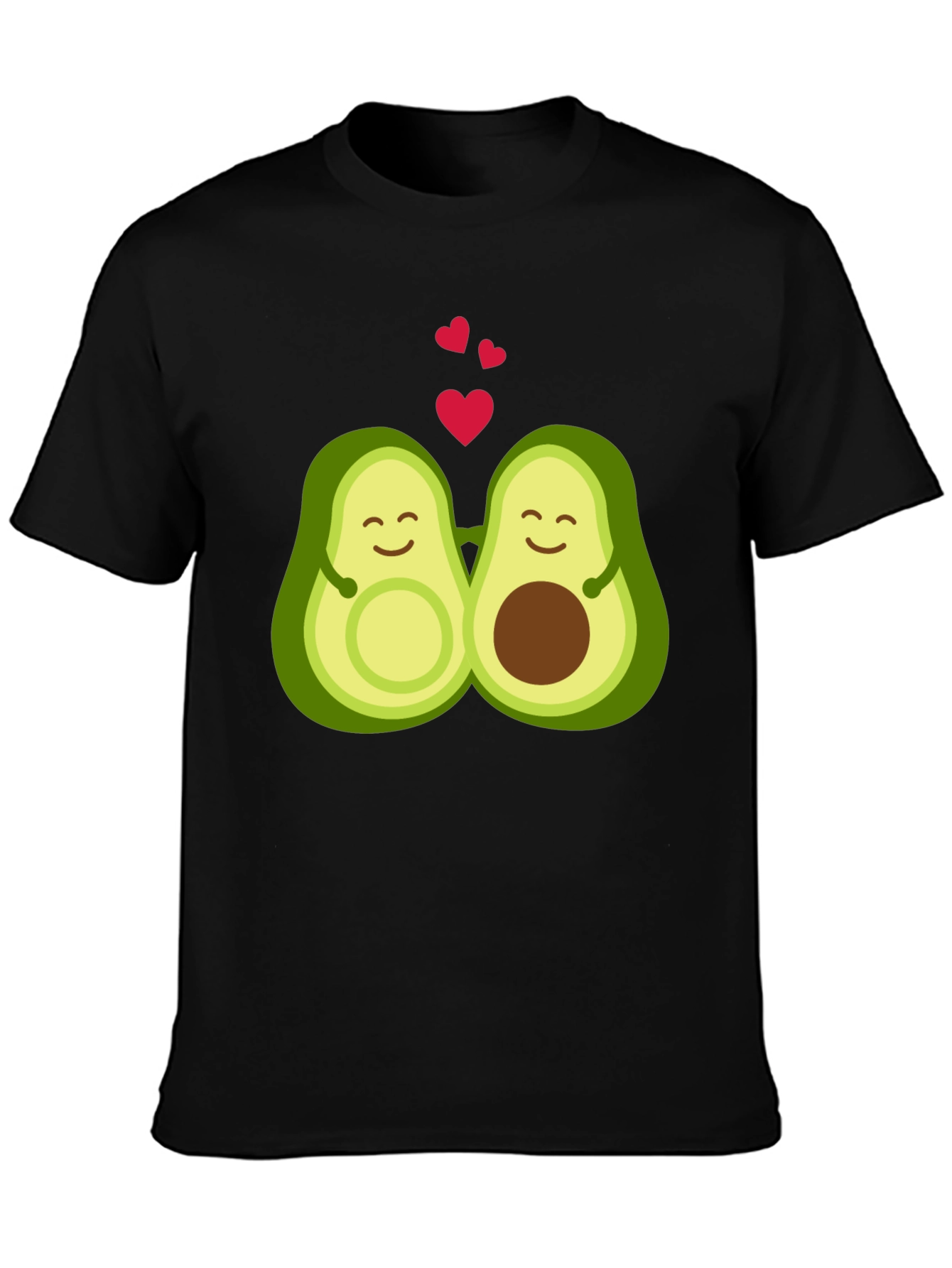 Avocado Love T-Shirt - Black
