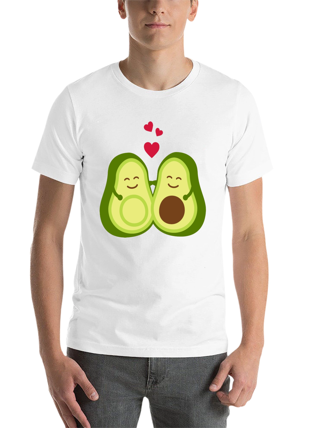 Avocado Love T-Shirt - Black
