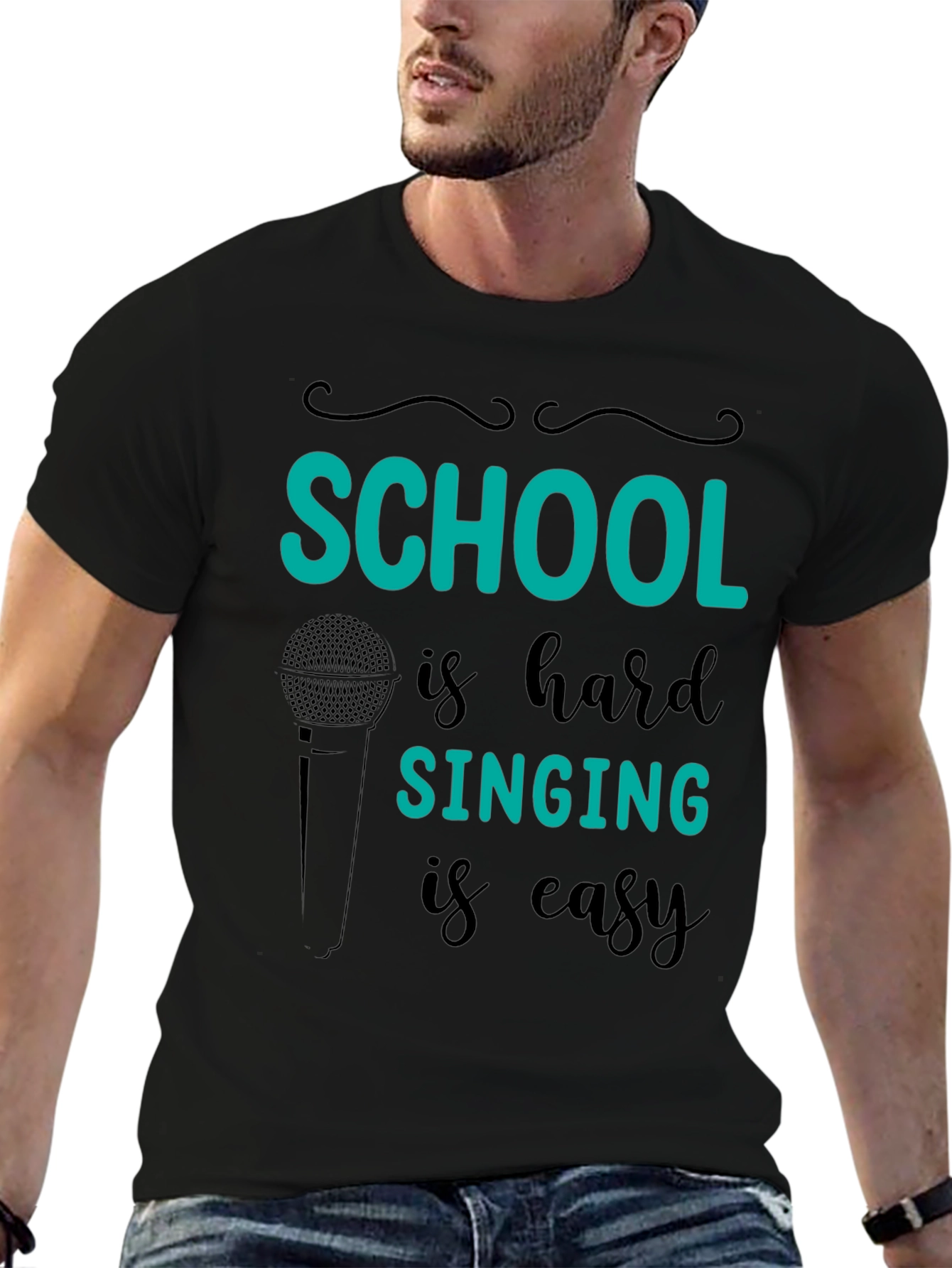 School is Hard Singing is Easy T-Shirt