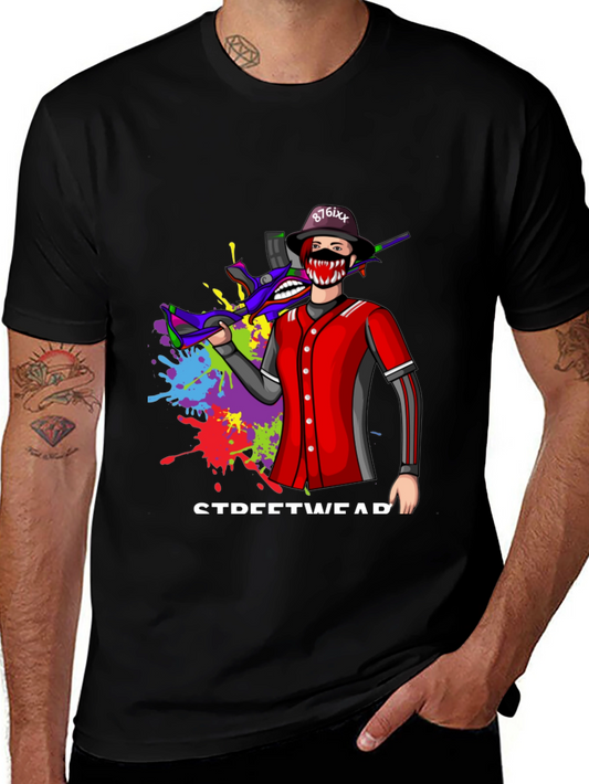 Edgy Streetwear Graphic Tee
