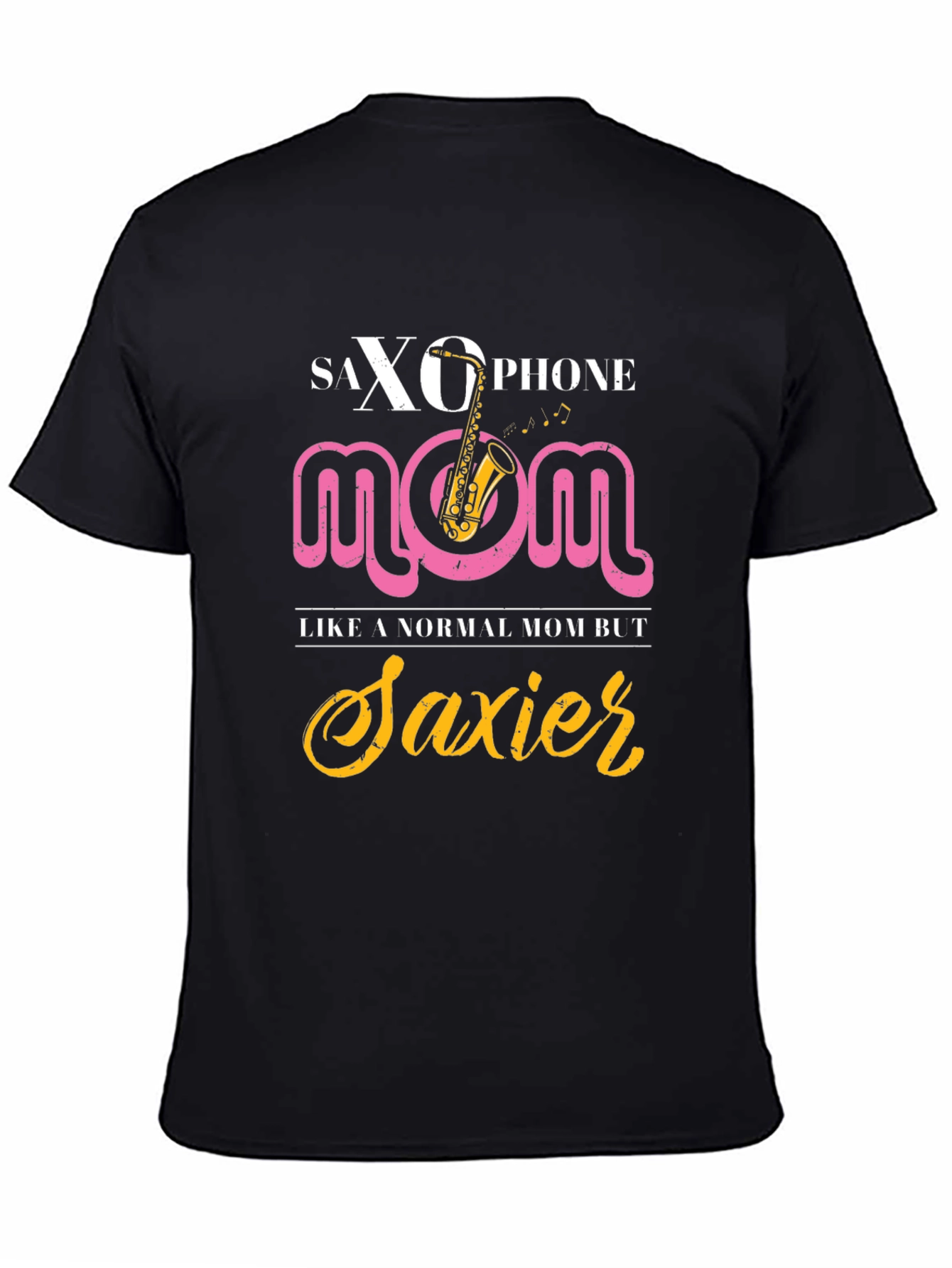 Saxophone Mom T-Shirt - Saxier Graphic Tee