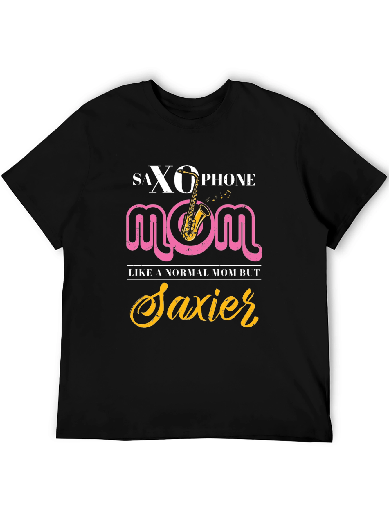 Saxophone Mom T-Shirt - Saxier Graphic Tee