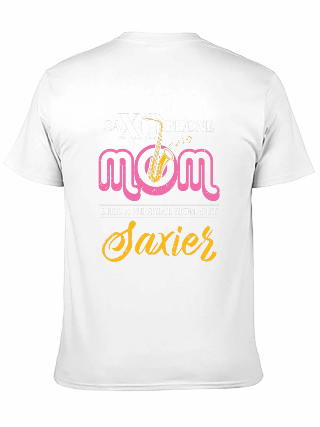 Saxophone Mom T-Shirt - Saxier Graphic Tee
