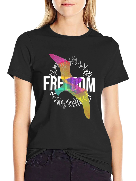 Freedom Bird Graphic Tee - Stylish Unisex Shirt
