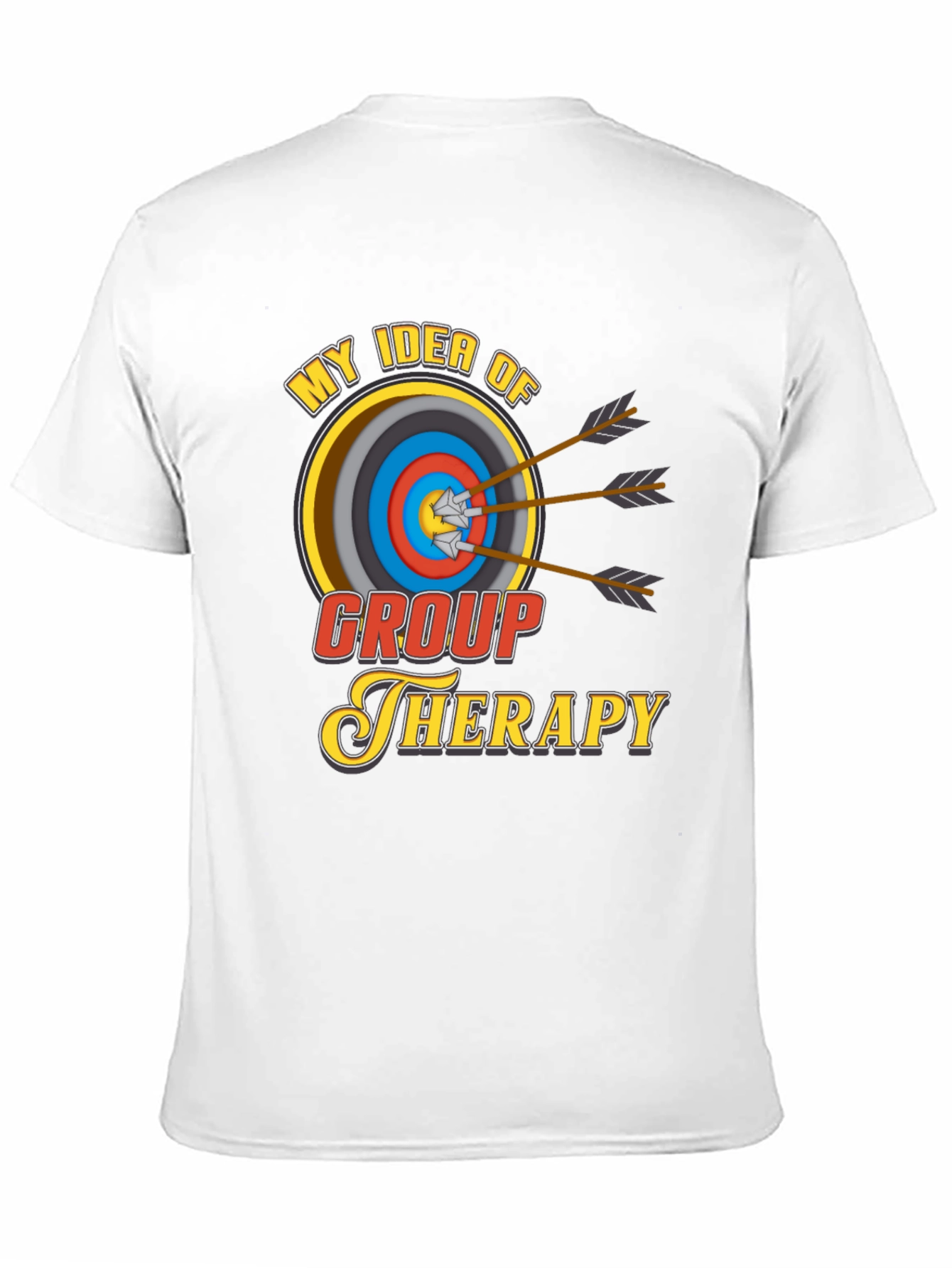 Group Therapy Archery T-Shirt - Funny Novelty Tee