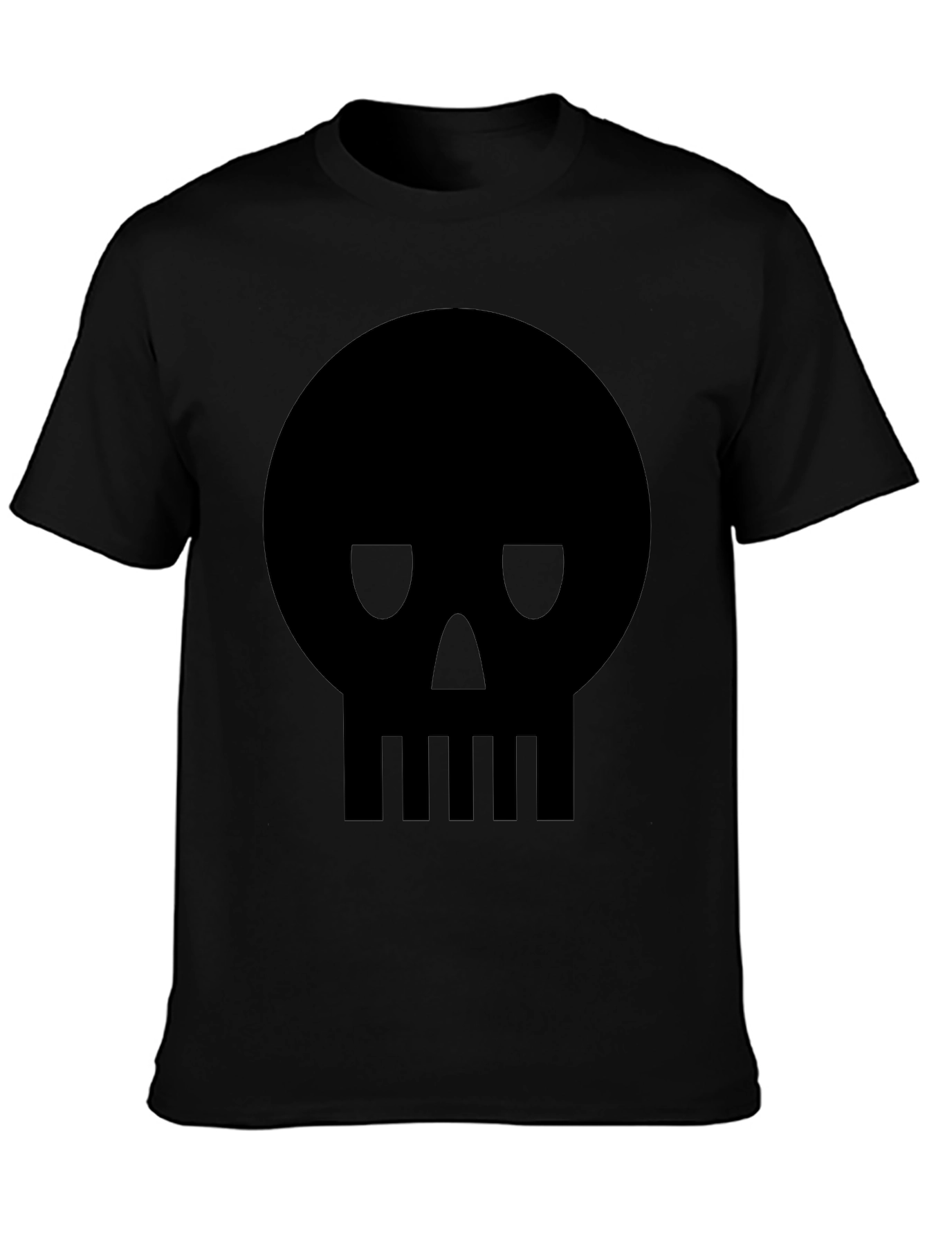 Skull Graphic Tee - Mens Black T-Shirt