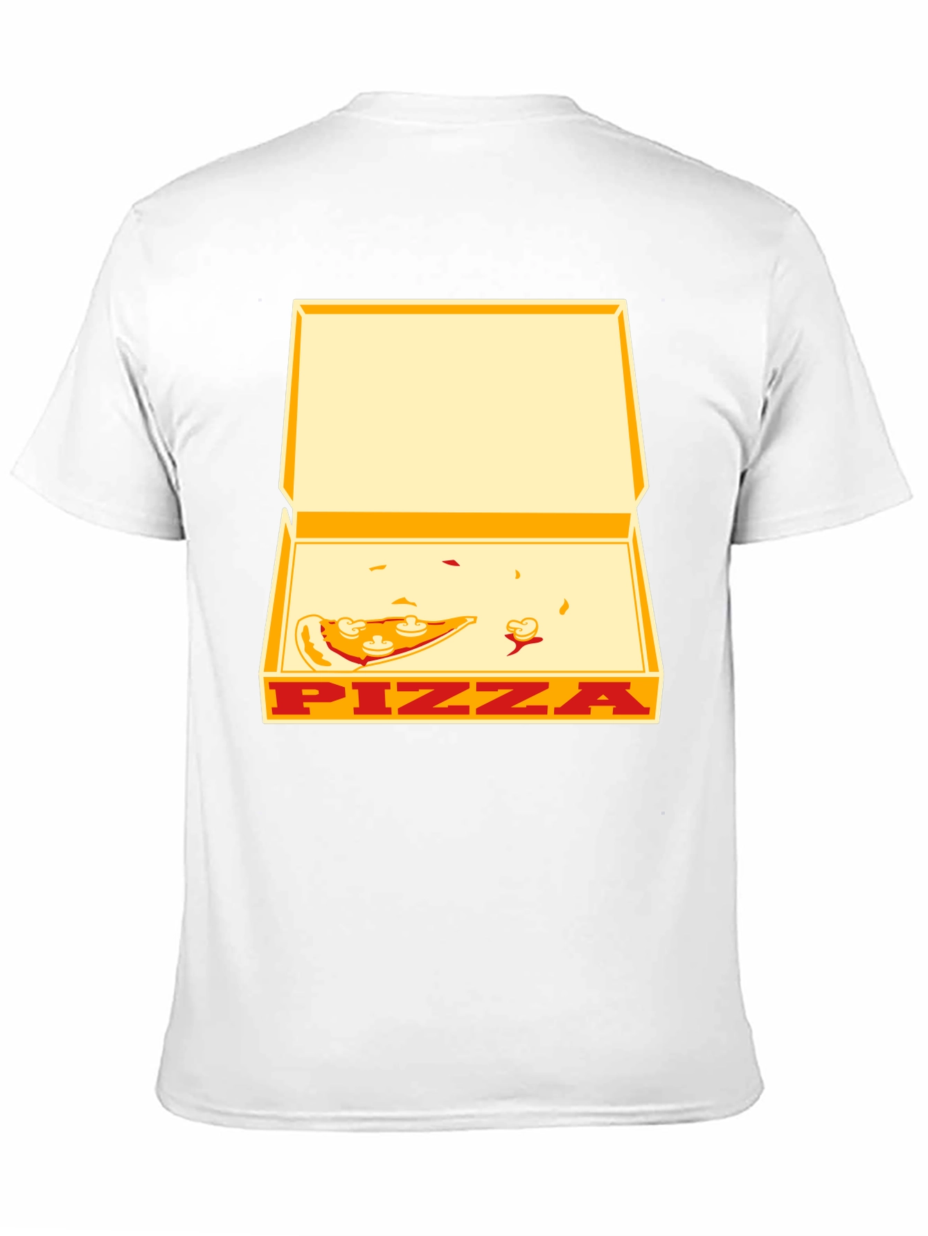 Pizza Box Graphic Tee - Unisex Casual T-Shirt