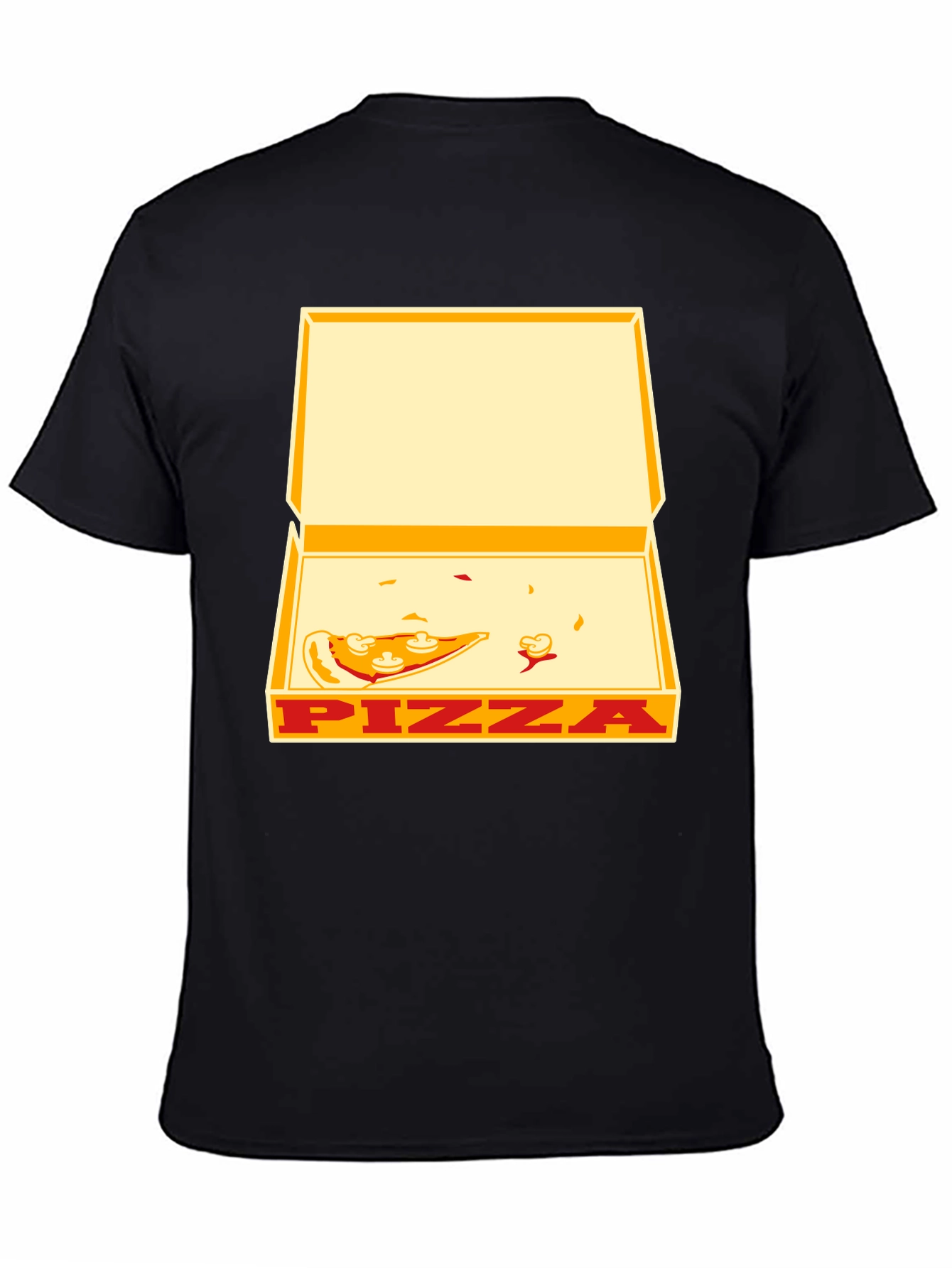 Pizza Box Graphic Tee - Unisex Casual T-Shirt