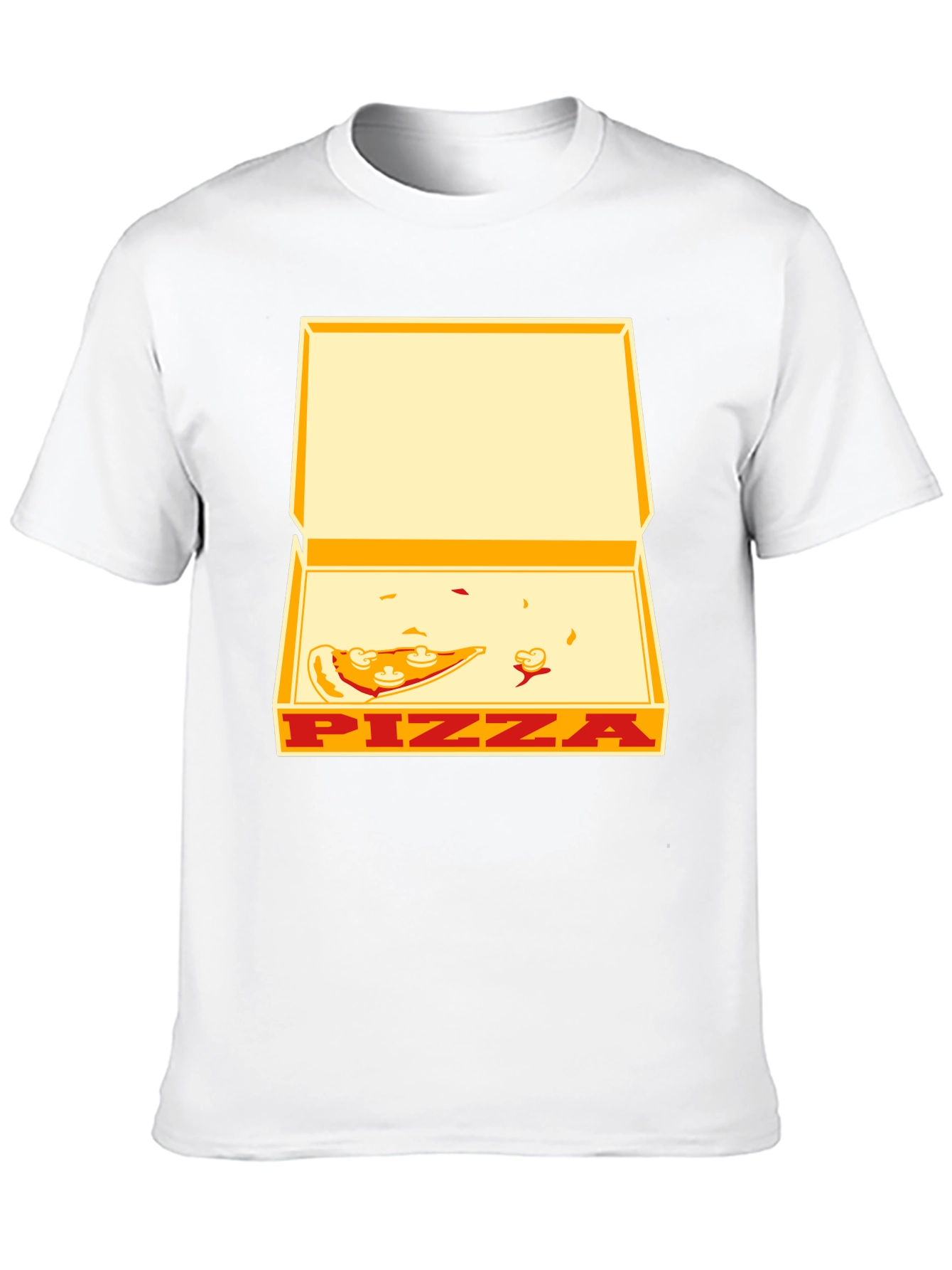 Pizza Box Graphic Tee - Unisex Casual T-Shirt