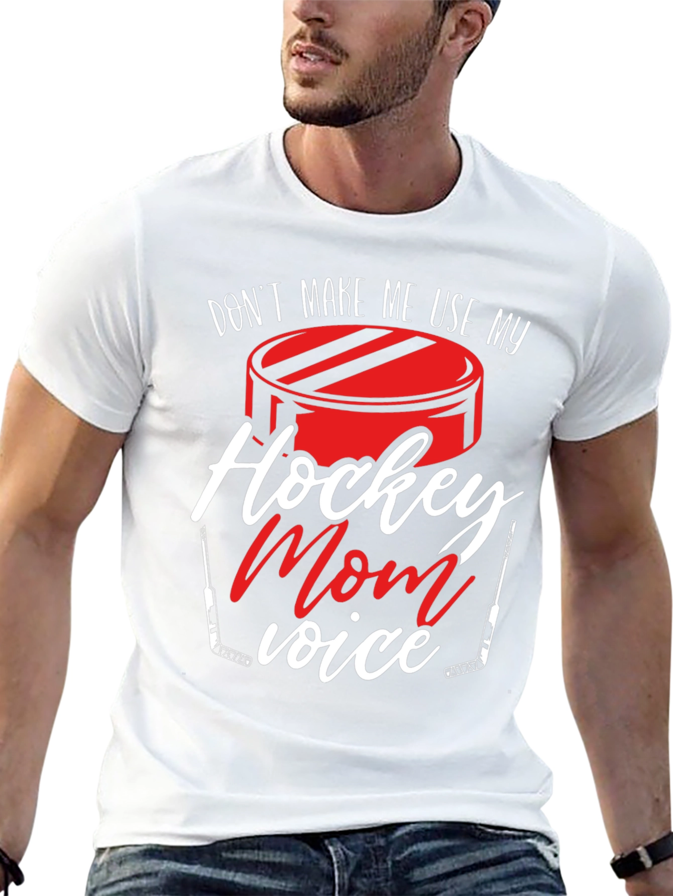 Hockey Mom T-Shirt - Funny Sports Apparel