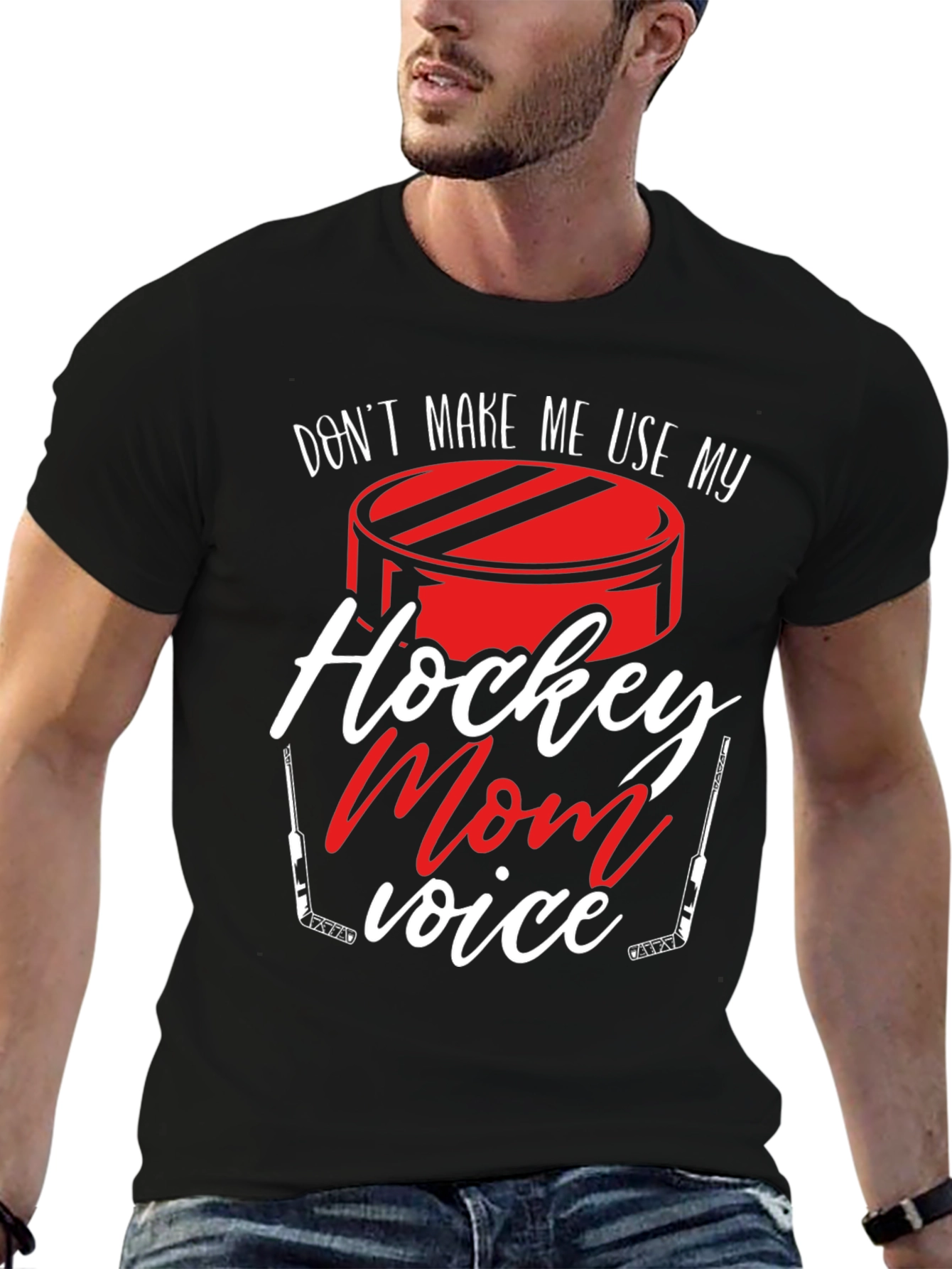 Hockey Mom T-Shirt - Funny Sports Apparel