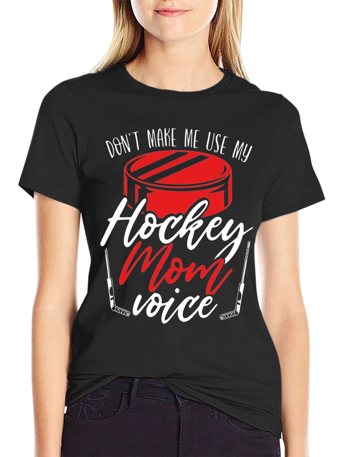 Hockey Mom T-Shirt - Funny Sports Apparel