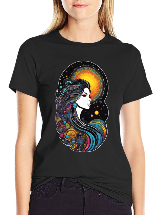 Celestial Woman Graphic T-Shirt