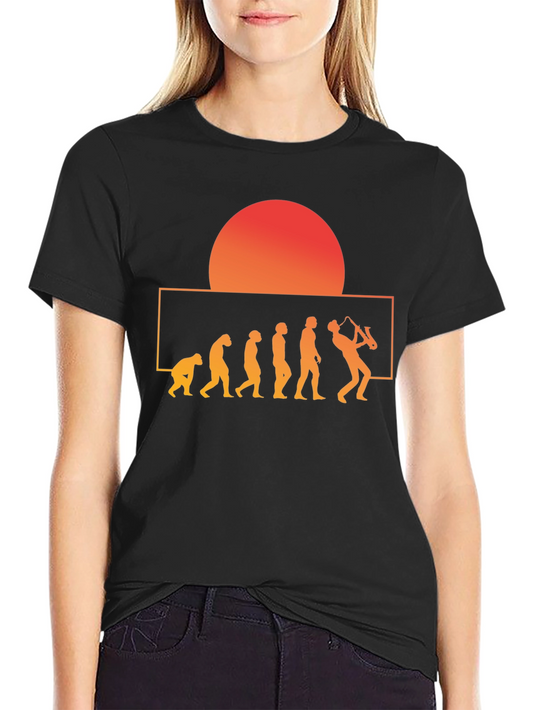 Evolution of Saxophone T-Shirt