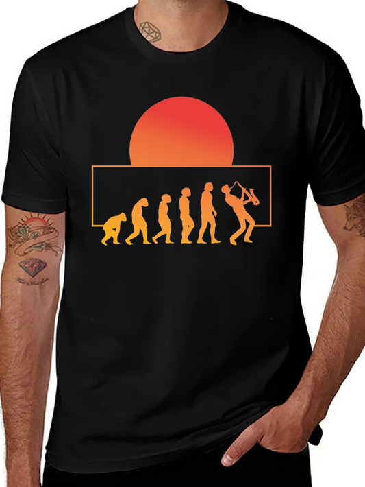 Evolution of Saxophone T-Shirt