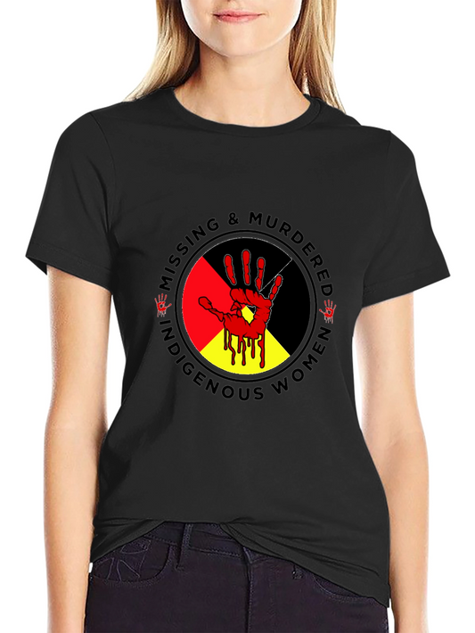 MMIW Awareness Tee - Indigenous Women Support