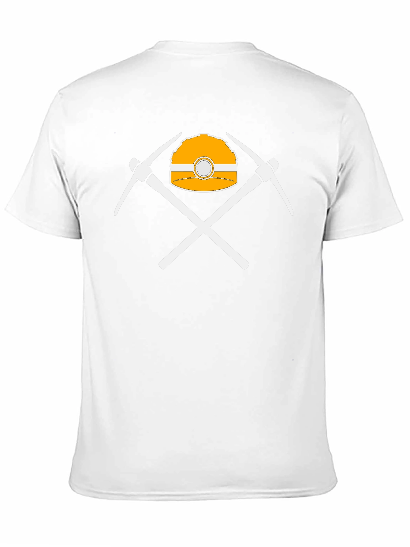 Miners Helmet & Pickaxes Graphic T-Shirt