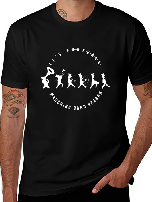 Football Marching Band Season T-Shirt