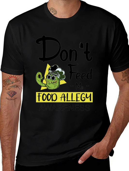 Food Allergy Awareness T-Shirt - Funny Pickle Chef
