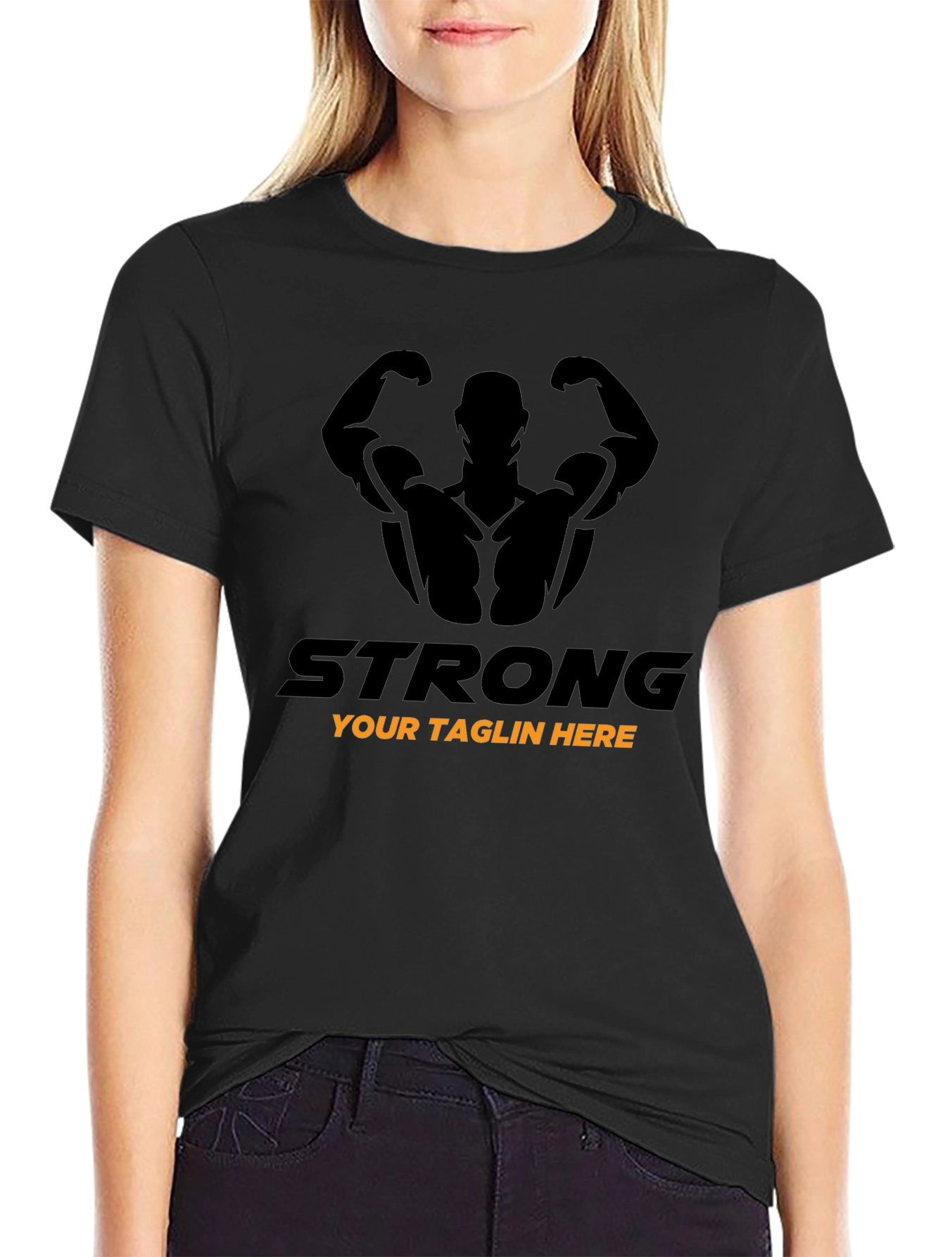 Strong Bodybuilder Graphic Tee