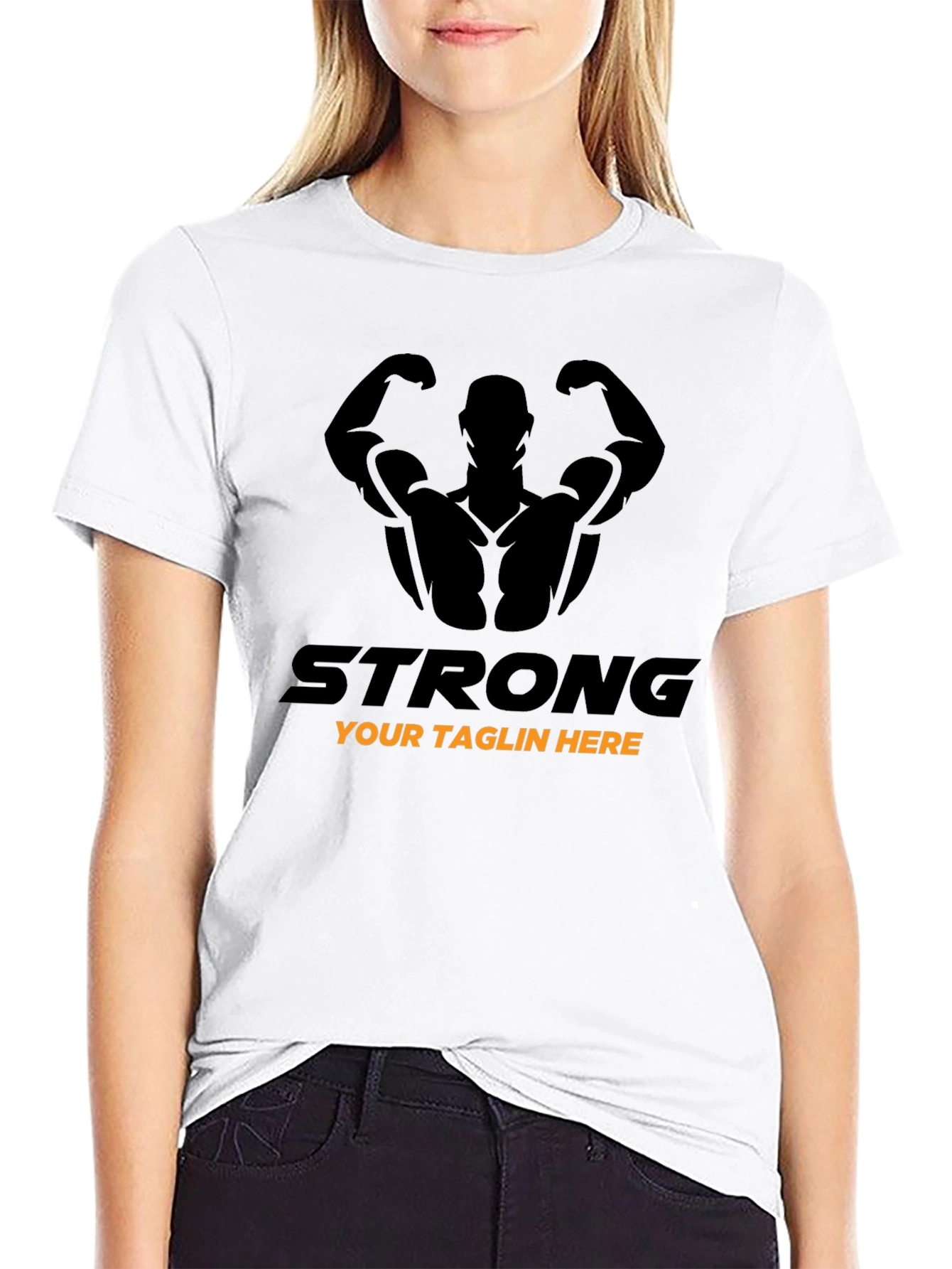 Strong Bodybuilder Graphic Tee