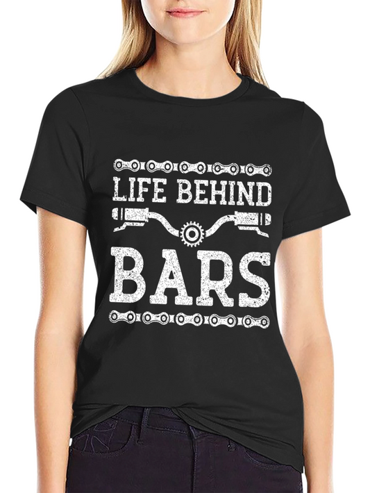 Life Behind Bars Bicycle T-Shirt