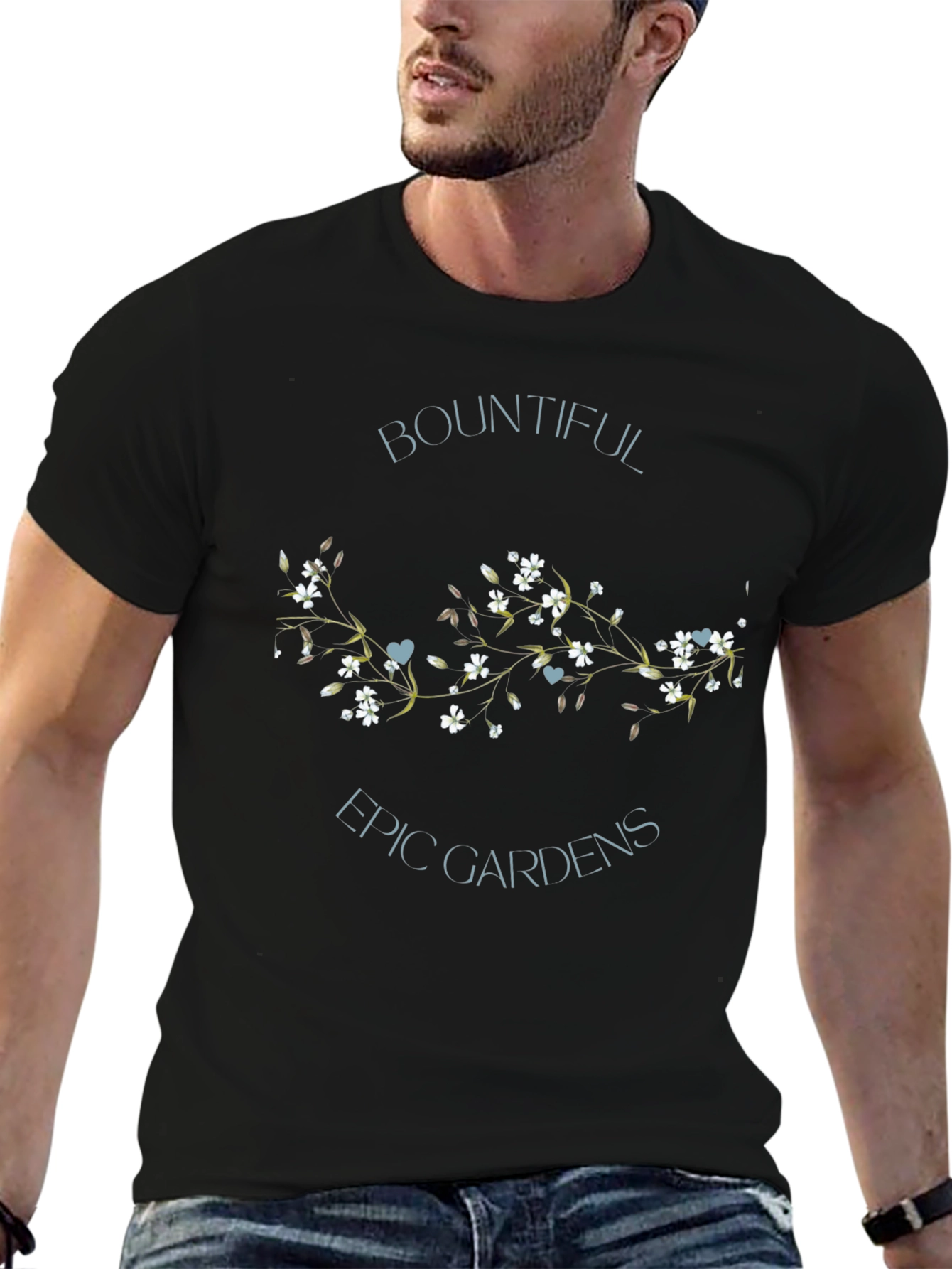 Bountiful Epic Gardens T-Shirt - Black