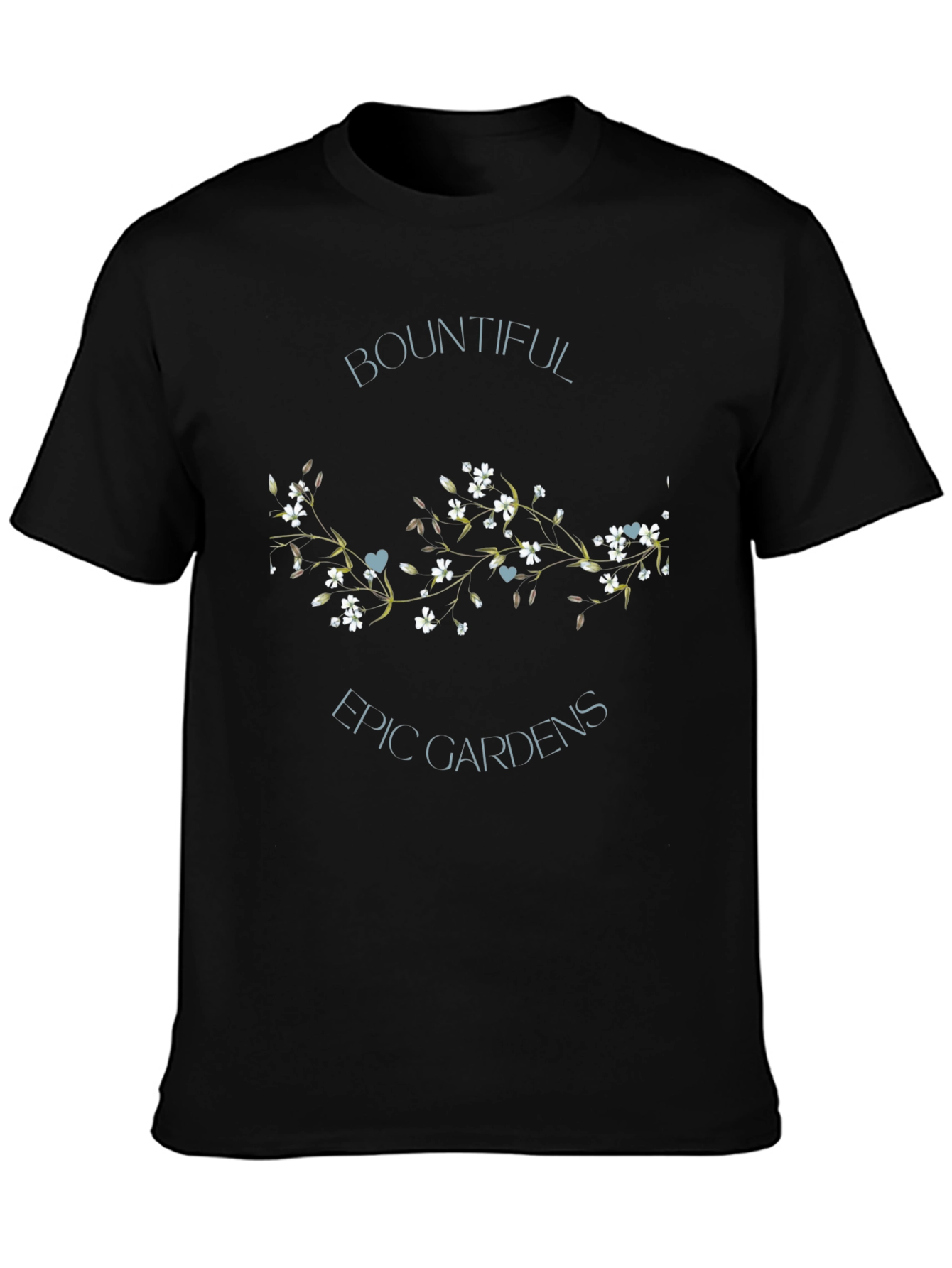 Bountiful Epic Gardens T-Shirt - Black