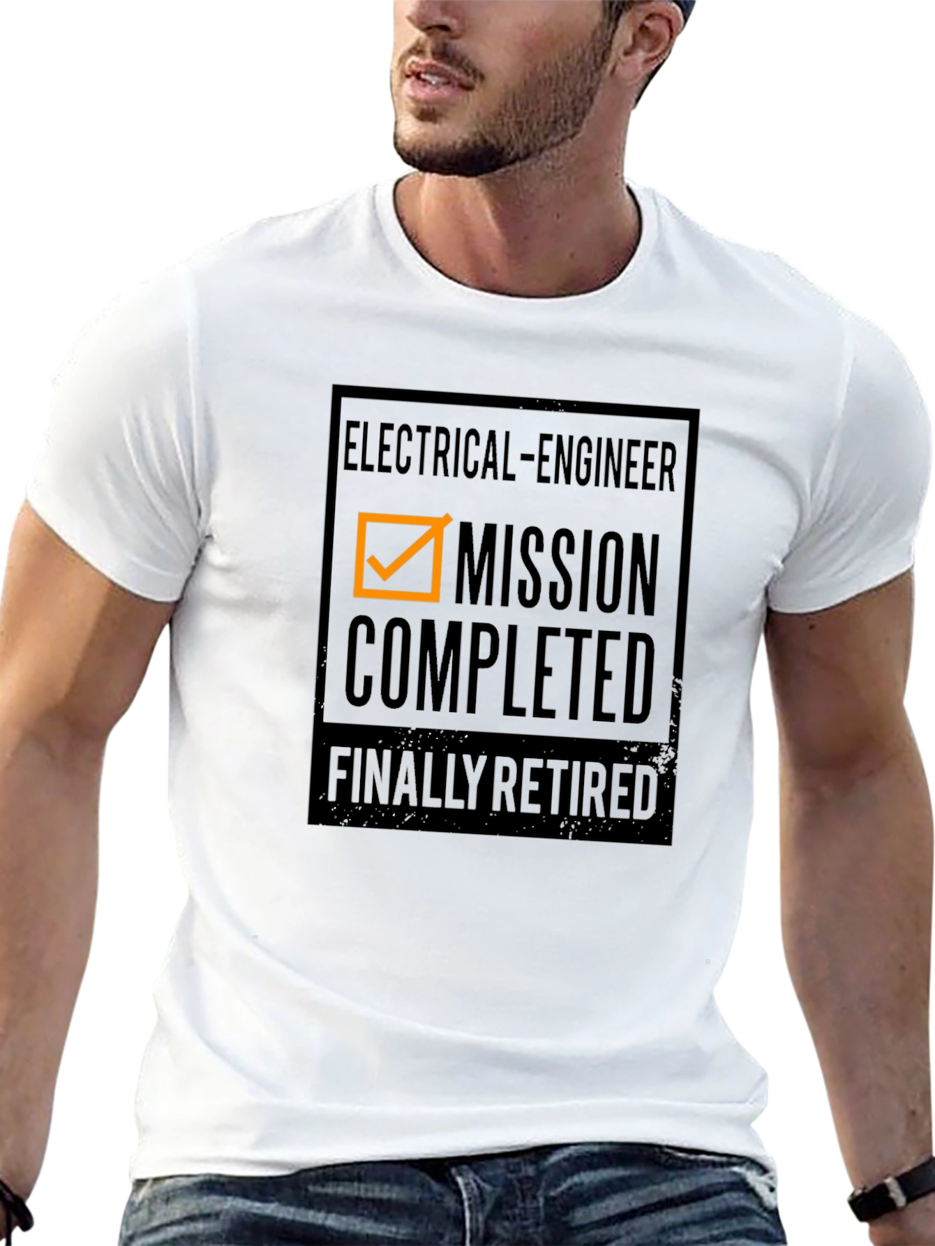 Electrical Engineer Mission Completed Retired T-Shirt