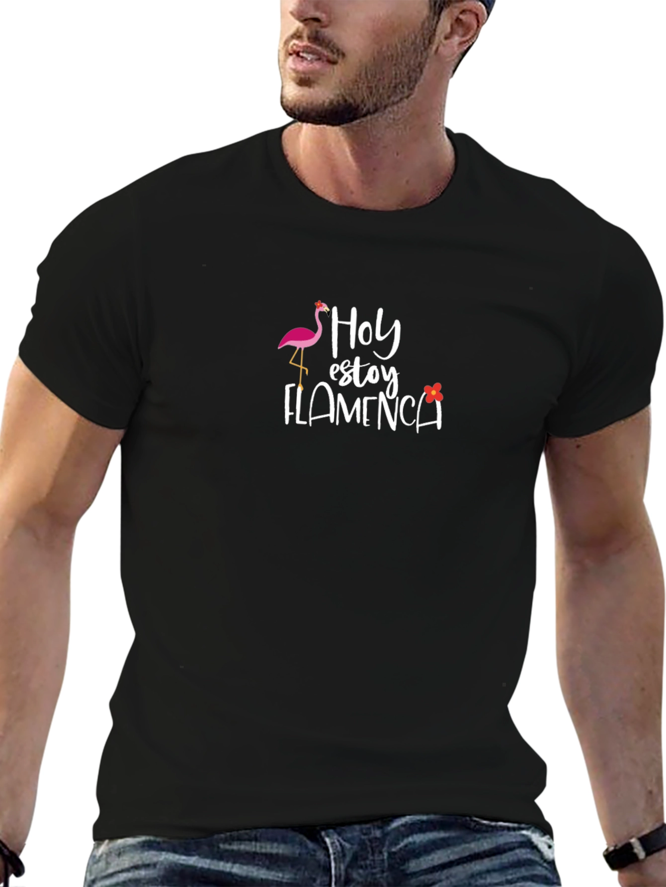 Hoy Estoy Flamenca T-Shirt - Funny Spanish Tee