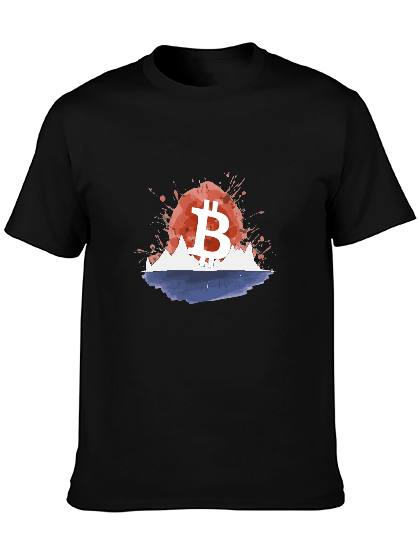 Bitcoin Sunset T-Shirt - Crypto Currency Tee
