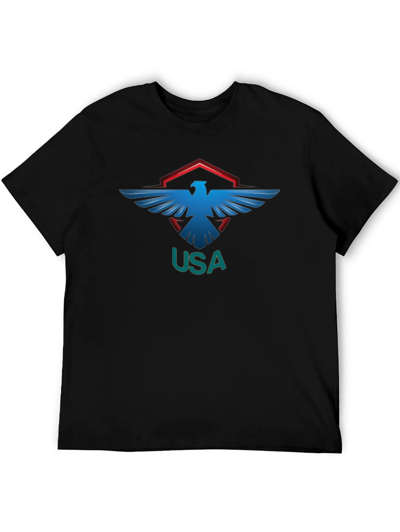 Patriotic Eagle USA Graphic Tee