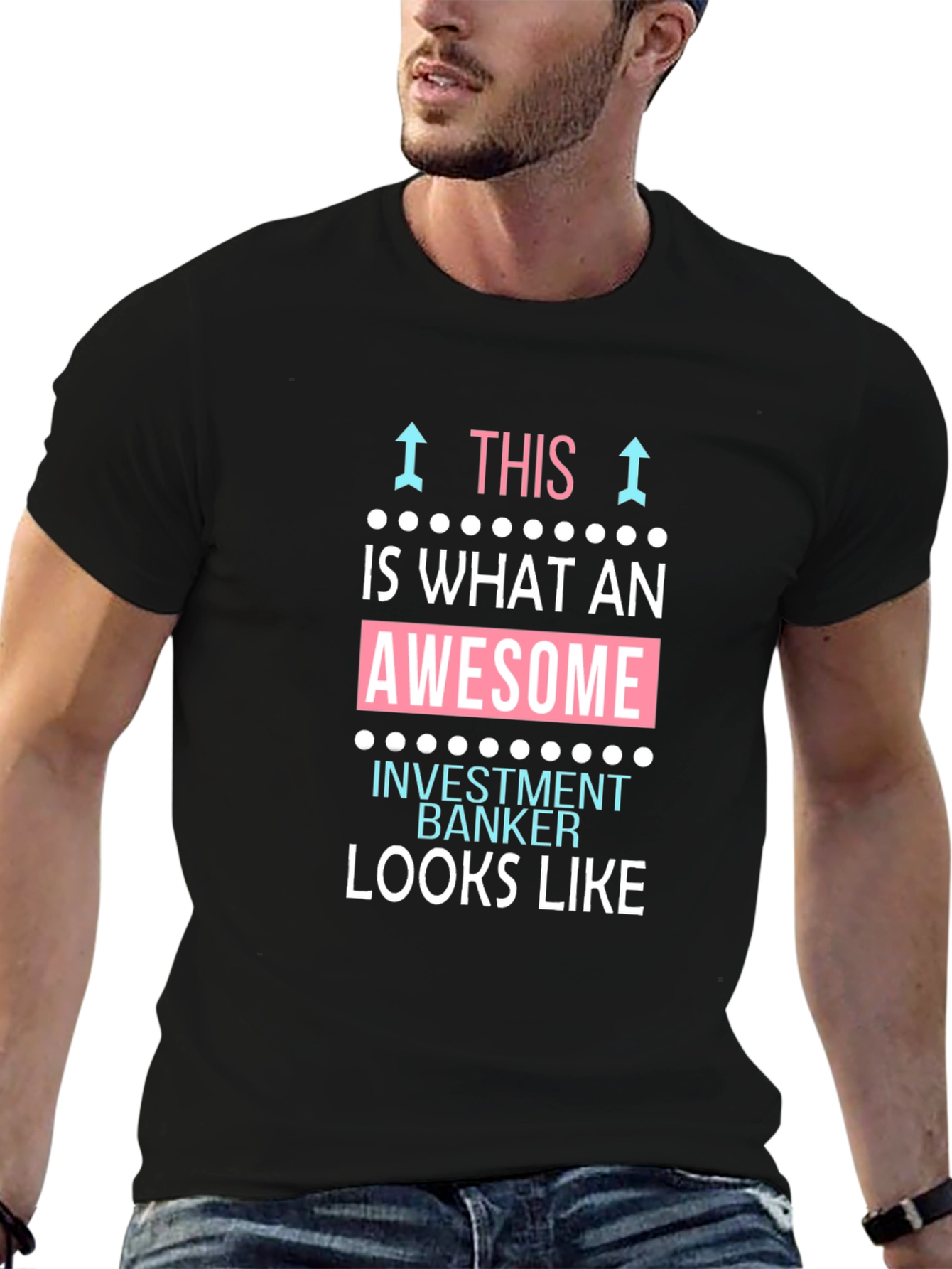 Awesome Investment Banker Black T-Shirt