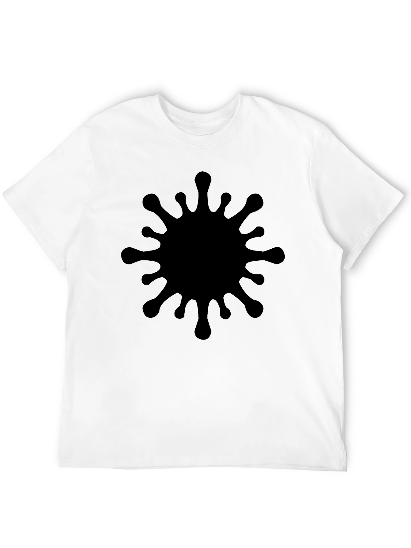 Black Splatter Graphic Tee