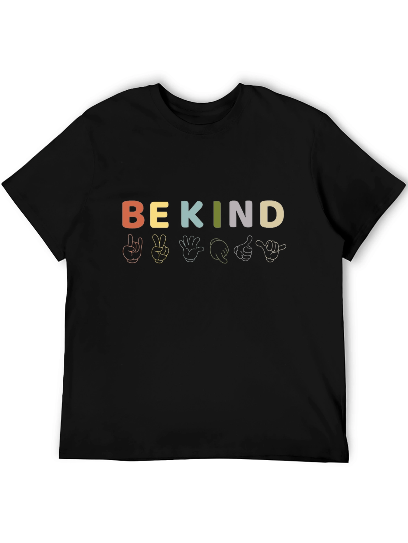 Be Kind Sign Language Graphic Tee