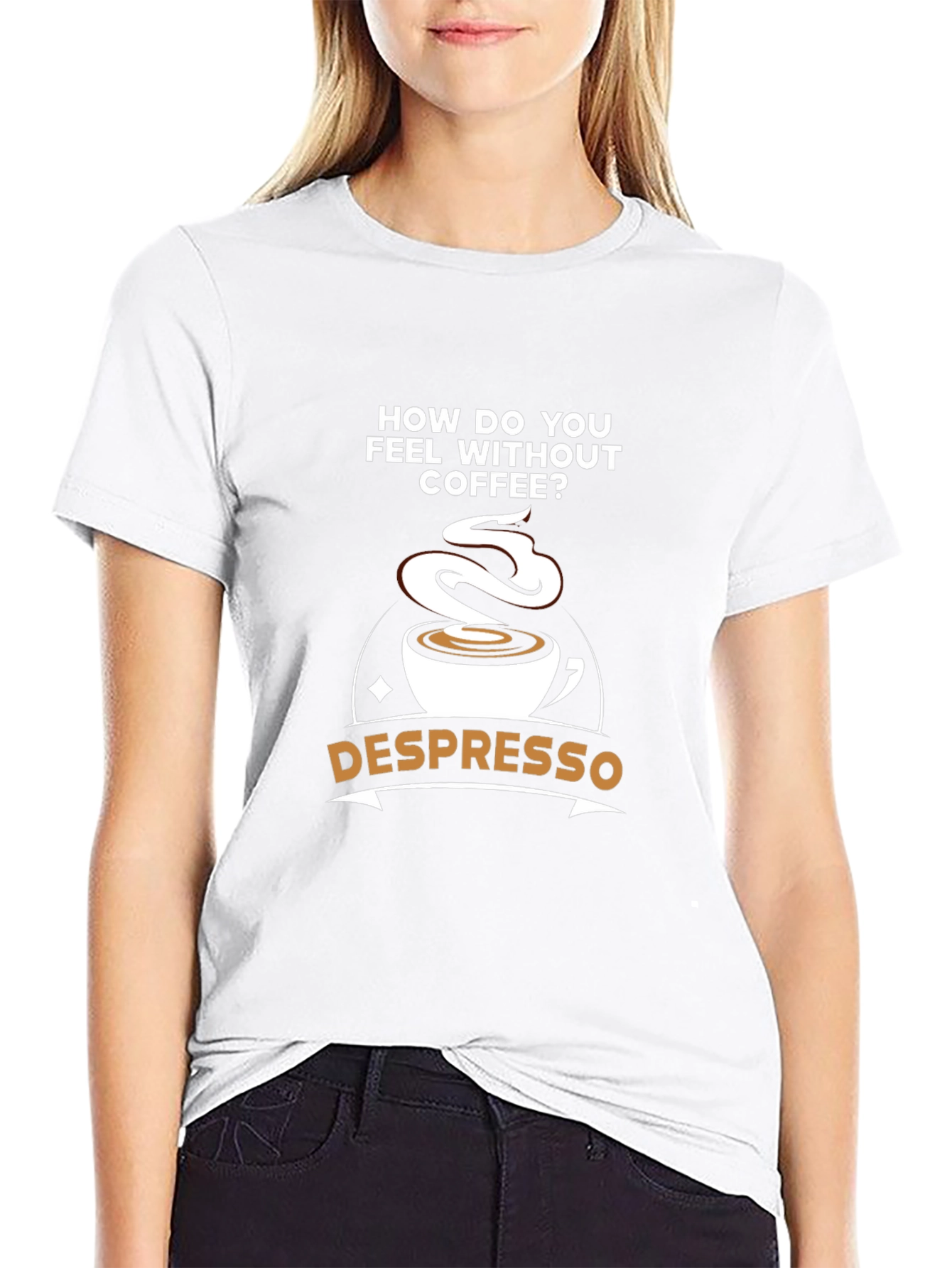Despresso Coffee Humor Graphic Tee