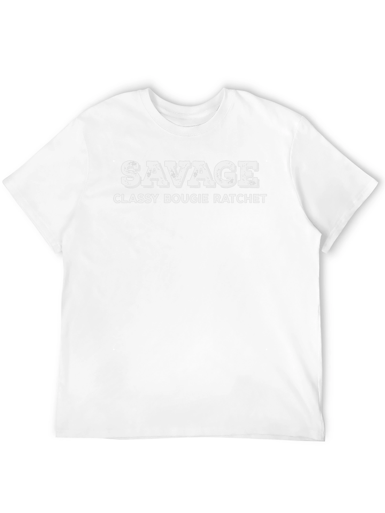 Savage Classy Bougie Ratchet Black T-Shirt