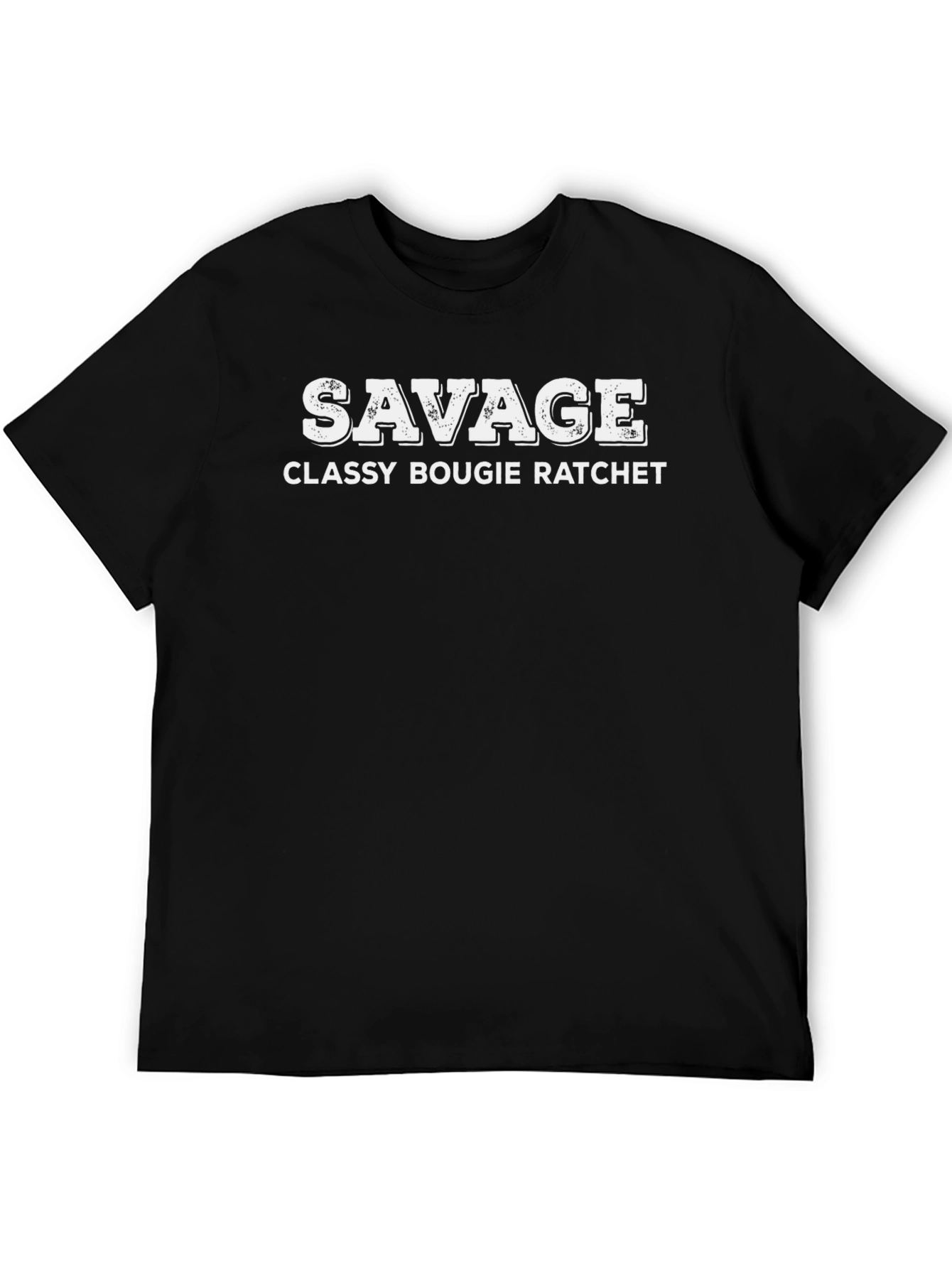 Savage Classy Bougie Ratchet Black T-Shirt