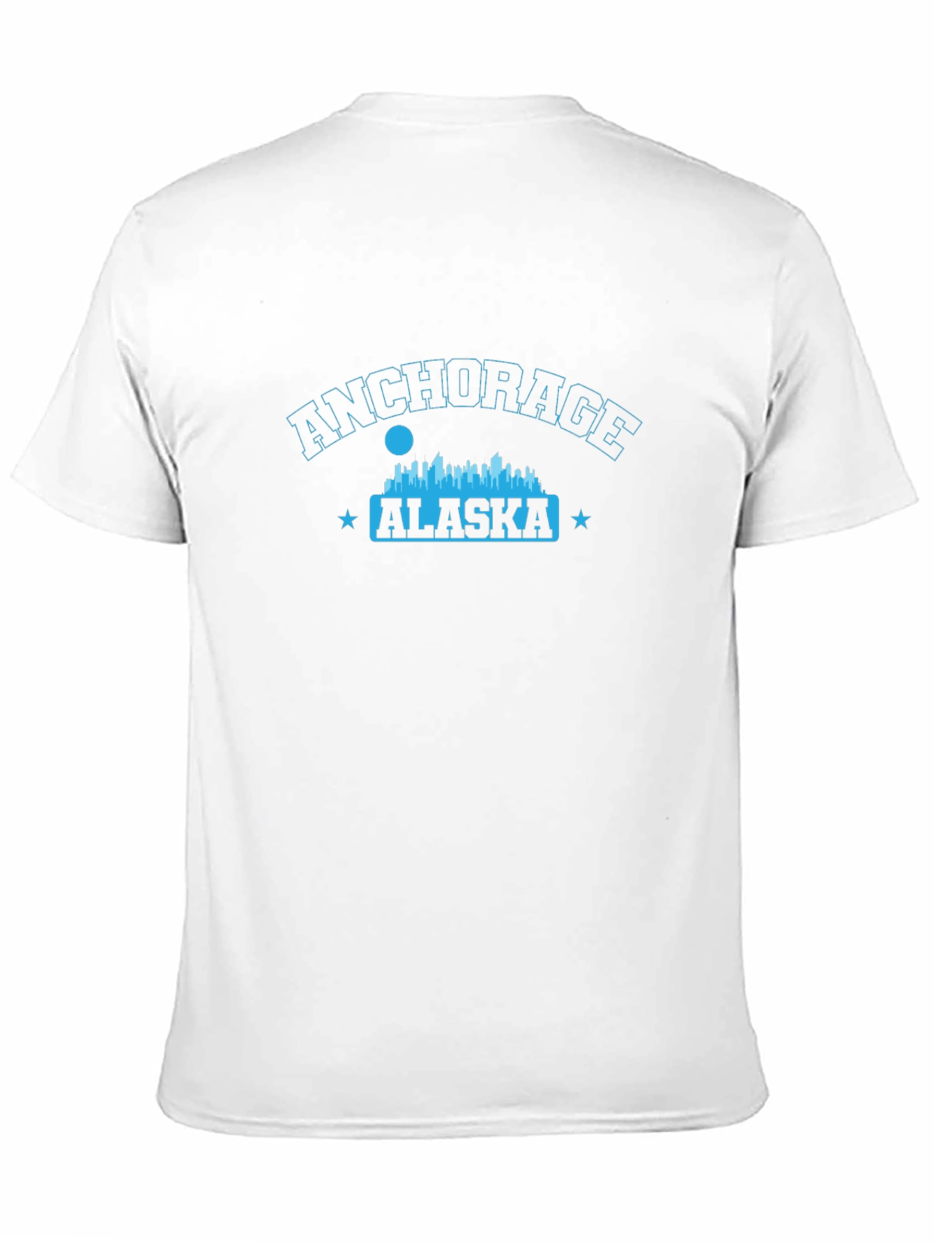 Anchorage Alaska Graphic Tee - Black