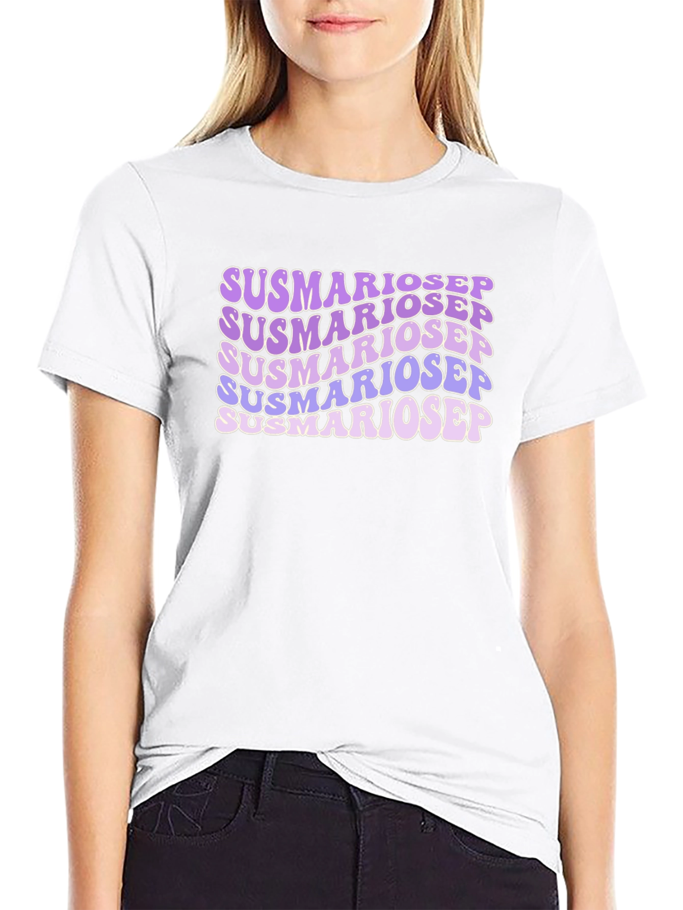 Susmariosep T-Shirt - Trendy Graphic Tee