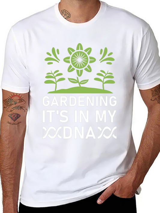 Gardening DNA Graphic T-Shirt