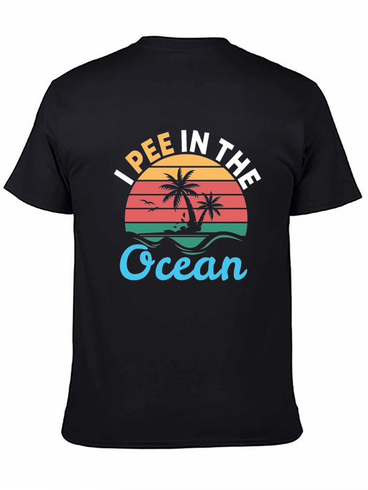 I Pee in the Ocean Graphic T-Shirt