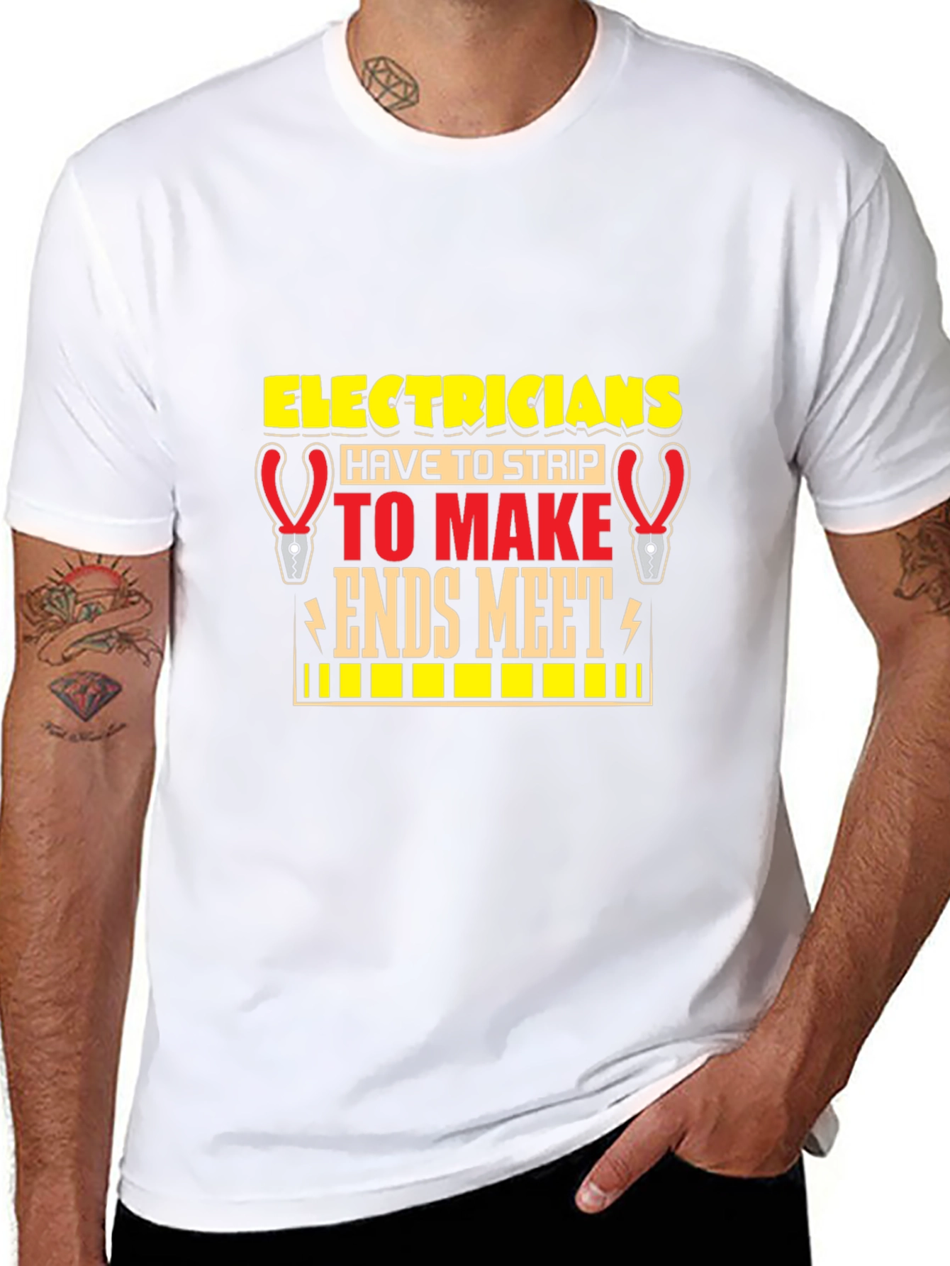 Electricians Humor Graphic Tee