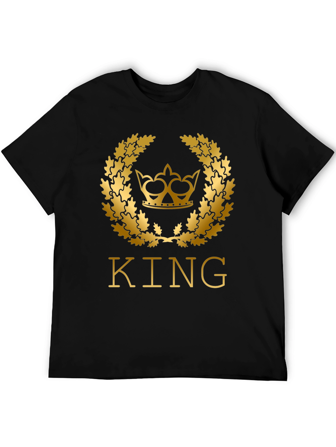 King Crown Graphic Tee - Premium Cotton Blend