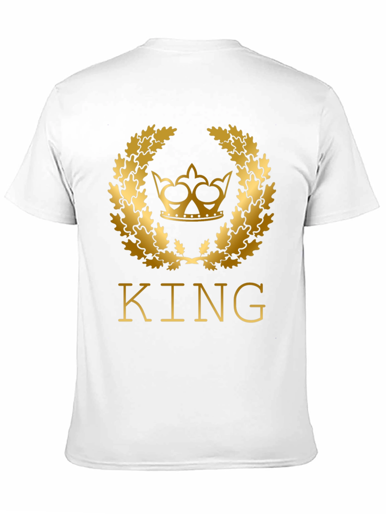 King Crown Graphic Tee - Premium Cotton Blend