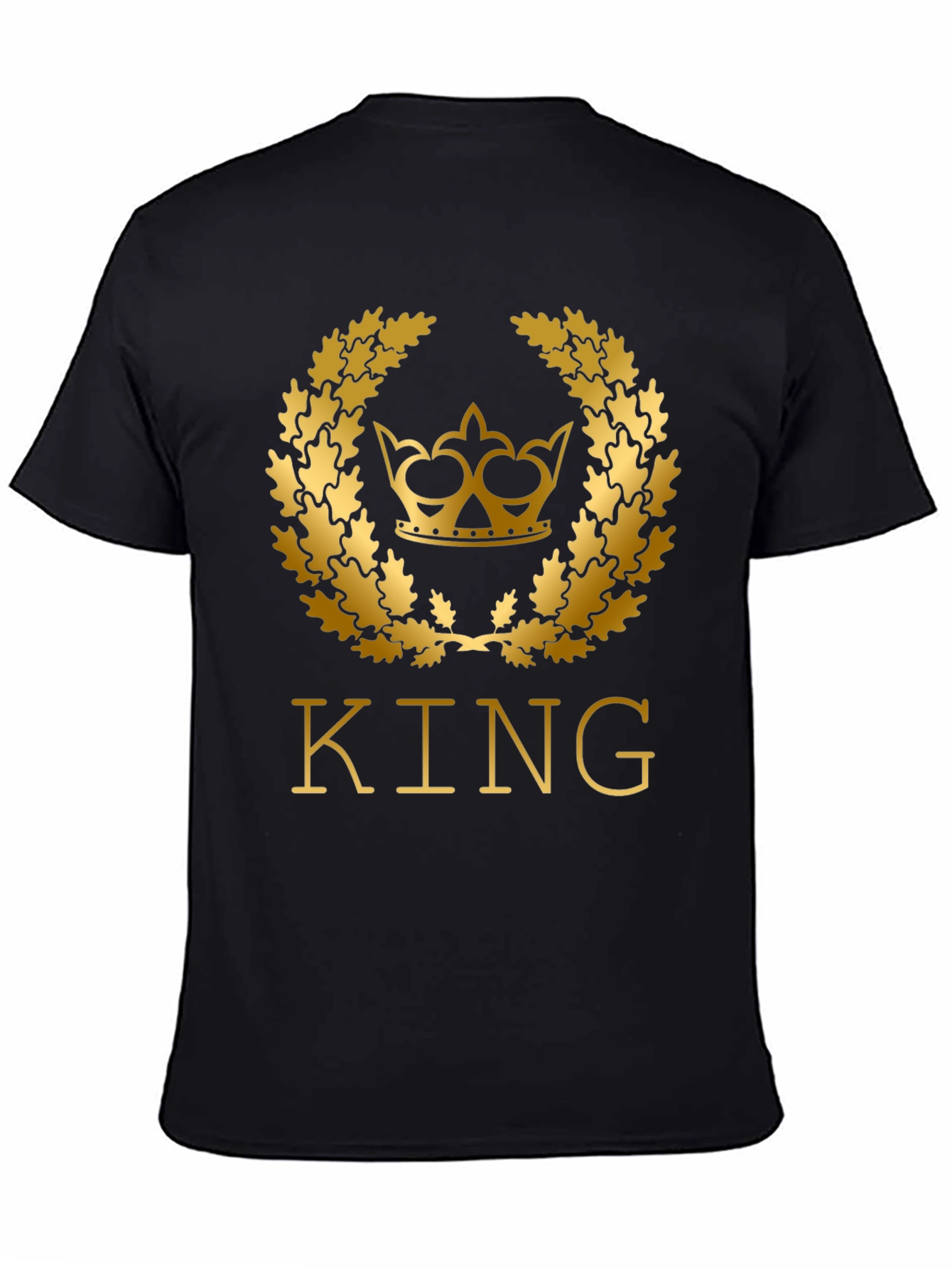 King Crown Graphic Tee - Premium Cotton Blend